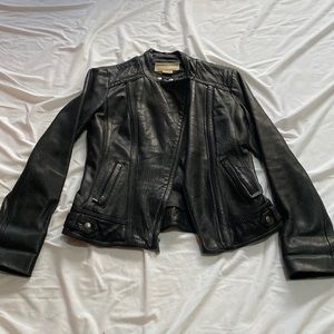 Michael Kors Leather Jacket XS